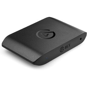 Elgato 4K X – Capture Up to 4K144 with Ultra-Low Latency on PS5, Xbox Series X/S, Nintendo Switch, OBS and More, HDMI 2.1, VRR, HDR10, USB 3.2 Gen 2, for Streaming & Recording, Works with PC/Mac/iPad