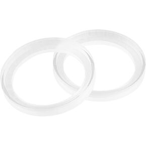 X AUTOHAUX 2Pcs for 3 Inch Car Speaker Spacer Ring Mounting Spacer Plate Acrylic 77mm ID