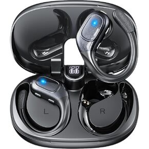 Wireless Earbuds for AI Language Translation Real-Time, Bluetooth Headphones 3-in-1 Translator Ear Buds with 144 Languages & Accents, in Ear Bluetooth 5.4 Earbud for Travel Learning - Black