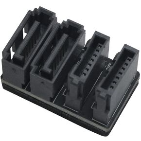 PH572 180 Degree Motherboard Dual Side Out 7PIN Dual Interface Connector Input Connector Cable Adapter Low Configuration Desktop Motherboard for Desktop SSD HDD Motherboards