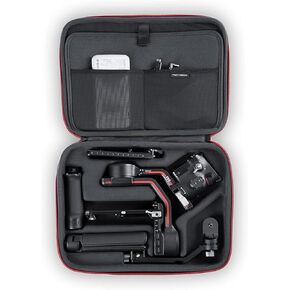 PGYTECH DJI RS3 Stabilizer Case Waterproof | Shockproof EVA Hard Shell | Customizable Compartments | Fits Gimbal, Batteries, Accessories