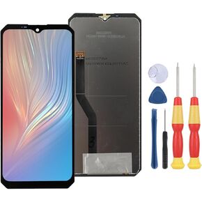 LCD Display Compatible with OUKITEL WP28 LCD Display Touch Screen Assembly Repair Replacement Parts with Tools