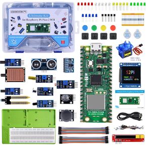 طقم Geeekpi Ultimate للتوت PI PICO 2 W