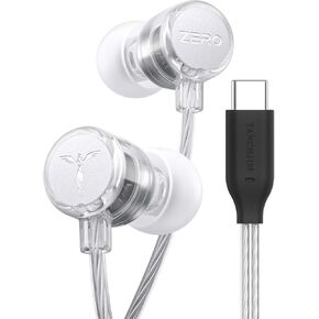 TANCHJIM Zero Ultimate in-Ear High Sound Quality Wired HiFi Round Hole Universal Earphone Wired Earphones Headphones Gaming IEM Earburds (DSP)