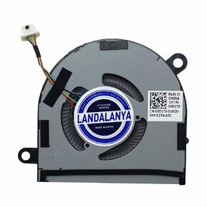 Replacement New Laptop CPU Cooling Fan for Dell Latitude 9410 7400 2-in-1 Series 09D1T8 DC28000M3SL EG50040S1-CG90-S9A 4-pin DC5V 0.27A Fan (Not Compatible with Latitud 7400 Laptop)