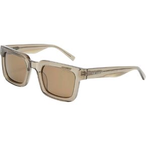Ted Baker TMS179 Men's Chunky Square Polarized Sunglasses, 51 mm, UV400 Protection