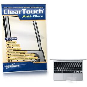BoxWave Screen Protector Compatible with MacBook Air 11" (2010) Trackpad - ClearTouch Anti-Glare, Anti-Fingerprint, Scratch Proof Matte Film Shield