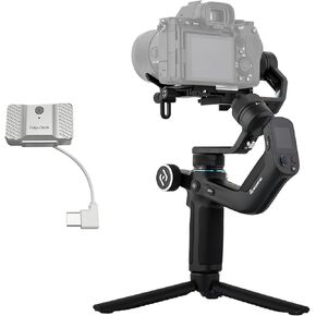 Feiyutech Scorp Mini All-in-one مثبتات Gimbal مع وحدة تتبع AI المغناطيسية