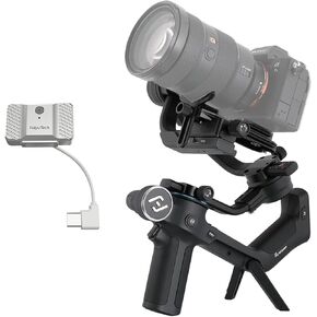 Feiyutech Scorp Handheld Gimbal Camera Supilizer مع وحدة تتبع الذكاء الاصطناعي المغناطيسي