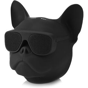 French Bulldog Shaped HI-FI Wireless Speaker w/Function of Voice Command, w/ 32G Capacity, Bluetooth4.1, Portable, Perfect for Home, Long Time Use