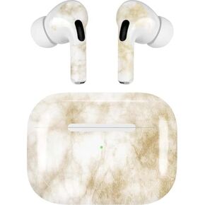 غلاف صوتي من Skinit متوافق مع Apple AirPods Pro (الجيل الثاني، 2022) بتصميم رخام باستيل مصمم في الأصل in Kuwait
