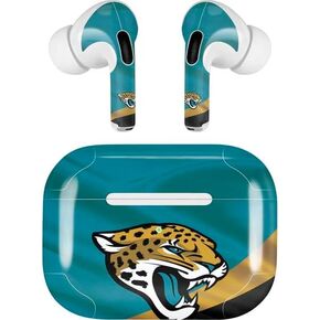 Skinit Decal Audio Skin Compatible with Apple AirPods Pro (2rd Gen, 2022) - Officially Licensed NFL Jacksonville Jaguars Design
