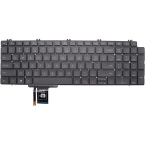 Abakoo New Replacement Keyboard Compatible with Precision 7750 7760 7550 7560 with Backlit