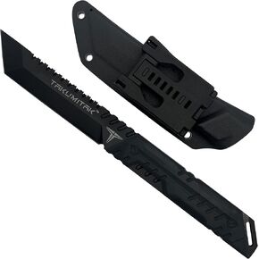 السكين التكتيكي الصيد سكين البقاء على قيد الحياة سكين D2 Tanto Blade G10 Handle Kydex Gheath Molle Clip ثابتة سكاكين التخييم التخييم التخييم أدوات البقاء على قيد الحياة معدات ومعدات الصيد العتاد EDC EDC GEAR 40284 (Silver TKF216SL
