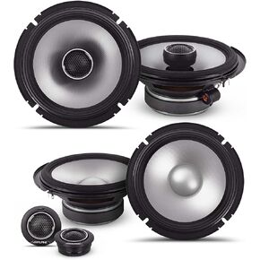 Alpine S2-S65/S2-S65C, S Series 6.5" 2-Way Hi-Res Speakers Bundle