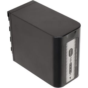 VBD98 Battery for MDH3 PX298 EVA1 DVX200 PV100 MDH2 UX90 UX180 FC100 HC X1500 Cameras, 7.2V 10400mAh, Support Battery Display