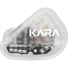 TANCHJIM Kara in-Ear Headphones with High Sound Quality Wired HiFi Listening IEM Earphones Headphones Gaming Earbuds White Color