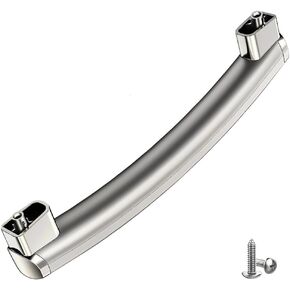 Upgraded WB15X10278 Microwave Oven Door Handle Compatible with General Electric GE Hotpoint Microwave, Replaces PS8754175, 261300714902, 3025557, AP5790517, Silver
