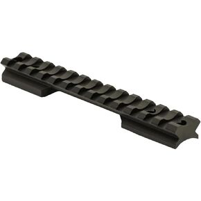 Nightforce Standard Duty Base | 1-Piece 1913 Mil-Std/Picatinny Black Anodized Aluminum Mounting Base Compatible with Weatherby Mark V Long Action | 20 MOA