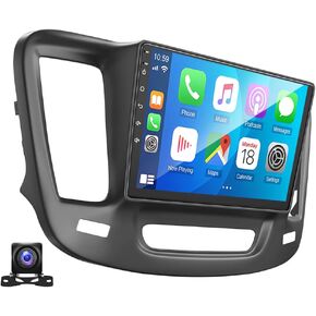 9 Car Stereo w/Carplay Android Auto for Chrysler 200 200C 200S 2015-2019 Double Din Android 13.0 Touch Screen Car Radio w/WiFi GPS Navigation Bluetooth BT, FM, WiFi, AHD Backup Camera Mic - 2+32G