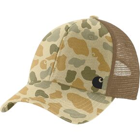 Carhartt Men's Canvas Mesh-Back Capo Cap