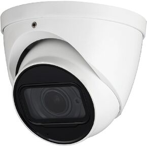 5MP HDCVI Turret Coax Camera A51BJ02, 4 in 1 Analog Security Camera for Dahua HDW1500T, CVI/CVBS/AHD/TVI, 2.8mm Fixed Lens, 98ft Night Vision, IP67, DWDR, White