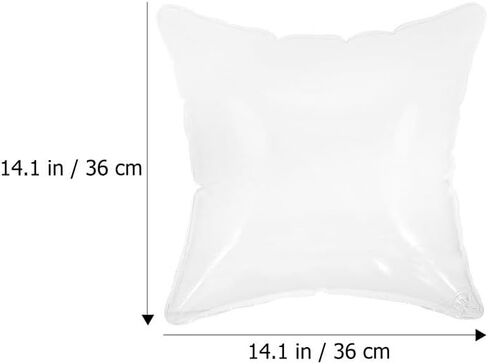 وسادة سرير وسادة شفافة قابلة للنفخ أريكة صافية مقاومة للماء مقاوم للنفخ وسادة رمي الحشو تعبئة كبيرة وسادة قابلة للنفخ في الهواء الطلق إدراج in Kuwait