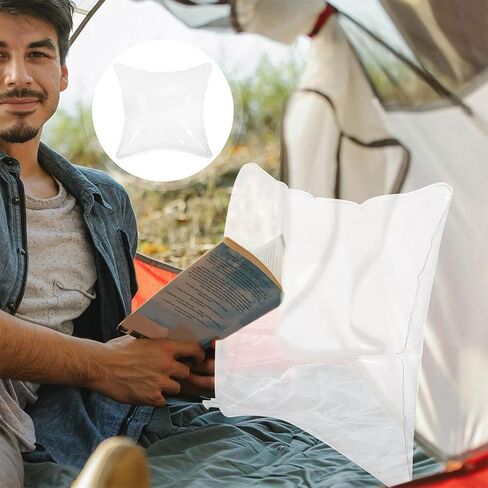 وسادة سرير وسادة شفافة قابلة للنفخ أريكة صافية مقاومة للماء مقاوم للنفخ وسادة رمي الحشو تعبئة كبيرة وسادة قابلة للنفخ في الهواء الطلق إدراج in Kuwait