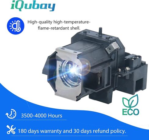 ELP-LP77/V13H010L77 for Epson Powerlite EB-1970W 1975W 1980WU 1985WU 4550 4650 4750W 4770W 4855WU 4950WU 4955WU G5910 HC1440 PC 1985 H543C H544C H545M H546M/563C Replacement Projector Lamp Bulb in Saudi Arabia