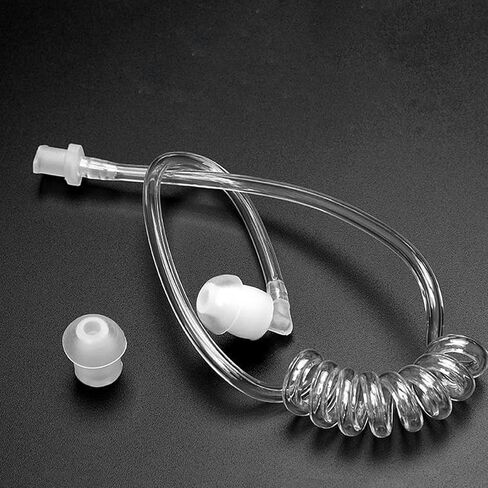 Degpum Secret Spy Earpiece Headphones, Spy Earpiece, Secret Service Earpiece, FBI CIA Secret Service Security Guard Ear Piece Costume Accessory for Kids, Intercom Headset Air Duct Accessories in Saudi Arabia
