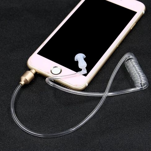 Degpum Secret Spy Earpiece Headphones, Spy Earpiece, Secret Service Earpiece, FBI CIA Secret Service Security Guard Ear Piece Costume Accessory for Kids, Intercom Headset Air Duct Accessories in Saudi Arabia