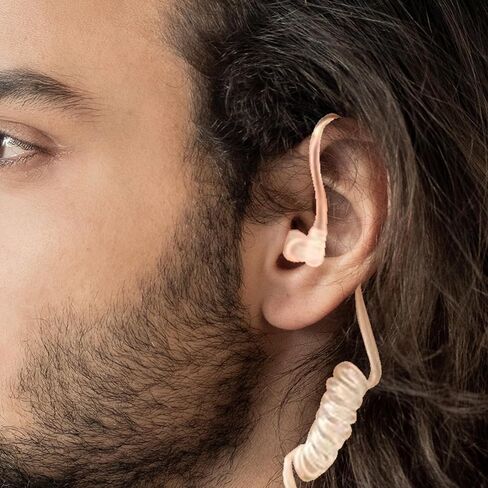Degpum Secret Spy Earpiece Headphones, Spy Earpiece, Secret Service Earpiece, FBI CIA Secret Service Security Guard Ear Piece Costume Accessory for Kids, Intercom Headset Air Duct Accessories in Saudi Arabia
