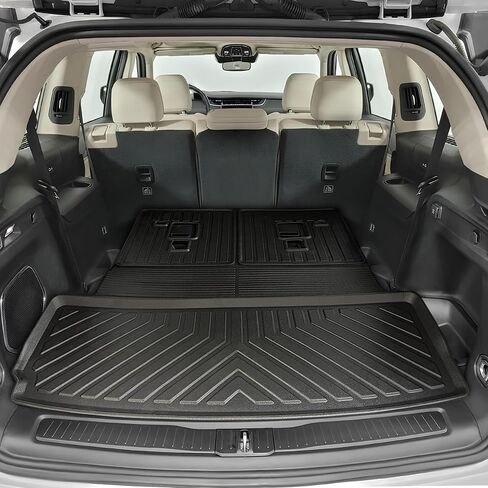 Premium Cargo Liner for Jeep Compass Latitude Limited 2018-2024 - 100% Protection - Custom Fit Car Trunk Mat - All-Season Black Cargo Mat - 3D Shaped Laser Measured Trunk Liners for Jeep Compass in Kuwait