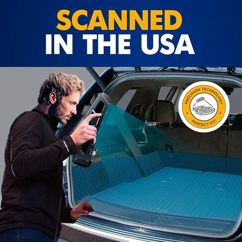 Premium Cargo Liner for Jeep Compass Latitude Limited 2018-2024 - 100% Protection - Custom Fit Car Trunk Mat - All-Season Black Cargo Mat - 3D Shaped Laser Measured Trunk Liners for Jeep Compass in Kuwait