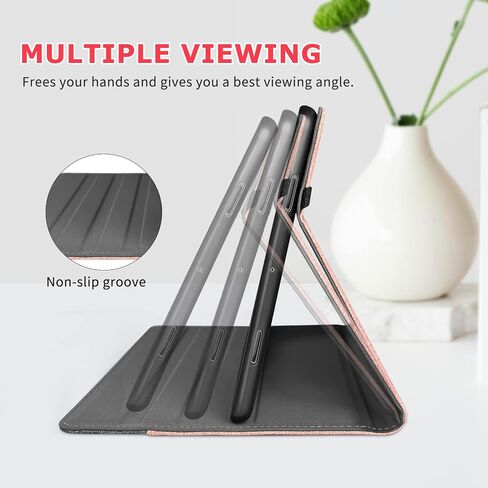 Case for Google Pixel Tablet (11-inch, 2023), Multi-Angle Viewing Protective Stand Cover with Pencil Holder & Pocket and Protective Tape, Compatible with Charging Speaker Dock, Gray in Saudi Arabia