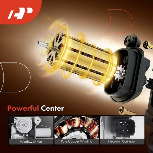 A-Premium Power Window Regulator with Motor Compatible with Nissan Murano 2015-2021 Front Left Driver Side in Saudi Arabia