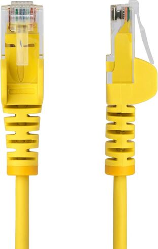 StarTech.com 25ft Gray Slim CAT6 Ethernet Cable, Snagless RJ45, LSZH, 28AWG Pure Bare Copper, Slim Network Patch Cable/Cord in Kuwait