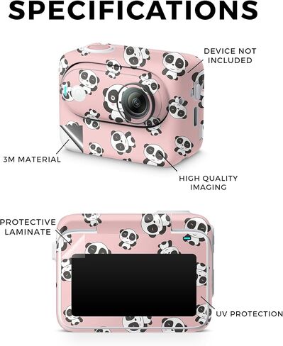 Carbon Fiber Skin Compatible with Insta360 GO 3 (2023) - Primary Honeycomb - Premium 3M Vinyl Protective Wrap Decal Cover - Easy to Apply | Crafted in The USA by MightySkins in Saudi Arabia