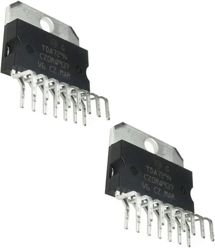 2PCS New TDA7296 60W IC for AUDIO POWER AMPLIFIER ZIP in Saudi Arabia