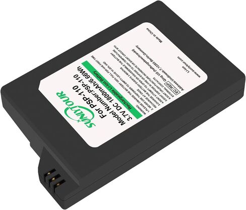 2 Pcs PSP-S110 Batteries and charger Compatible with PSP S110 PSP 1000 Series / PSP 2000 Series / PSP 3000 Series PSP-S110  PSPS110  Battery and Charger in Saudi Arabia