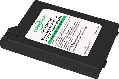 2 Pcs PSP-S110 Batteries and charger Compatible with PSP S110 PSP 1000 Series / PSP 2000 Series / PSP 3000 Series PSP-S110  PSPS110  Battery and Charger in Saudi Arabia