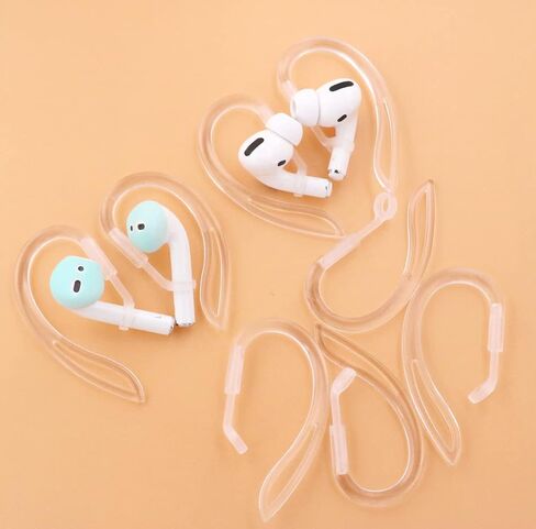 متوافق مع AirPods 4 خطافات الأذن، استبدال 360 زاوية دوران قابل للتعديل طول مضاد للانزلاق حامل أطراف الأذن الرياضية متوافق مع AirPods 3 / AirPods Pro 2-3 ألوان in Kuwait