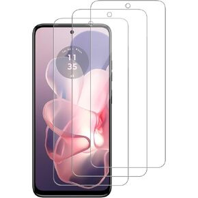 3 Pack for Motorola Moto G Power 5G (2024) [Not Fit for 2020-2023 Version] Tempered Glass Screen Protector, Scratch-Proof, Bubble-Free,HD Transparent, 9H Hardness,Bubble Free,Case Friendly