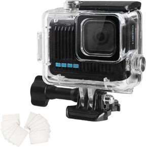 Waterproof Diving Protective Case for Go Pro Hero 4K,196FT/60M Underwater Dive Durable Housing for Snorkeling,Surfing&Extreme Sports Hero4K 2024 Action Camera Accessories