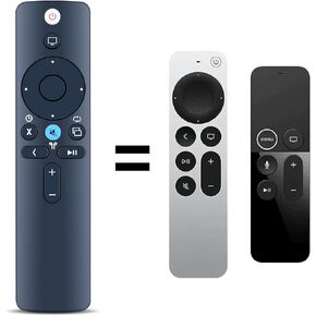 PZL New Replacement Remote Control for Apple TV 4K Player A1294 A1625/MGY52/MLNC2 A1842/MQD22/MP7P2 A1218/MA711 A1378/MC572 A1427/MD199 (Without Siri)