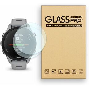حامي الشاشة لـ Garmin Forerunner 255s /255s Music 41mm Smartwatch Film Filmed Glass ، 9H صلابة ، مضاد للخلع ، وصول عالي ، وخالي من الفقاعات (3 أجهزة كمبيوتر)