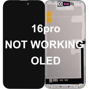 for iPhone 16 pro LCD Screen Replacement for iPhone 16 pro OLED LCD Display Digitizer Touch Screen Assembly Not Working OLED
