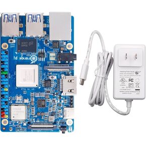 RV 8G RAM RISC V 4 Core LPDDR4 1.5GHz Frequency Development Board, 4K Video Decoding Wi-Fi 5+BT 5 Orange Pi RV Single Board Computer Run Debian
