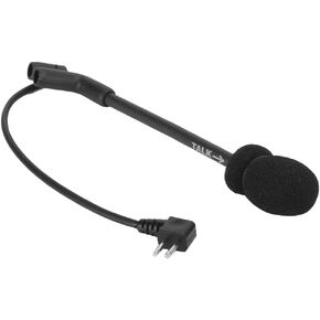 ميكروفون سماعات الرأس ، MIC MIC 2 PIN Z تكتيكات ميكروفون مع صوت واضح لسماعات الرأس II H50 ، الأسود