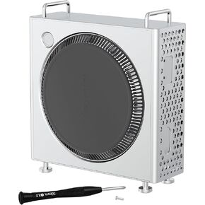 Aluminum Chassis Stand for 2024 Mac mini M4/M4 Pro - Mac mini M4 Case - Optimized Heat Dissipation - Accessories Holder